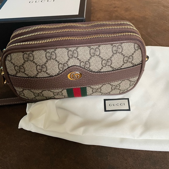 Gucci Ophidia Triple zip Crossbody GG - Picture 10 of 10